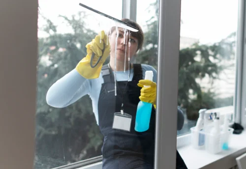 Nettoyage de vitres intérieures et extérieures à Mimbaste